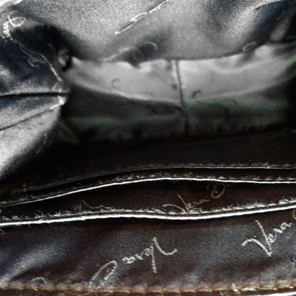 Vera Bradley Small Crossbody Bag Navy & Red Art Plaid - Picture 7 of 9